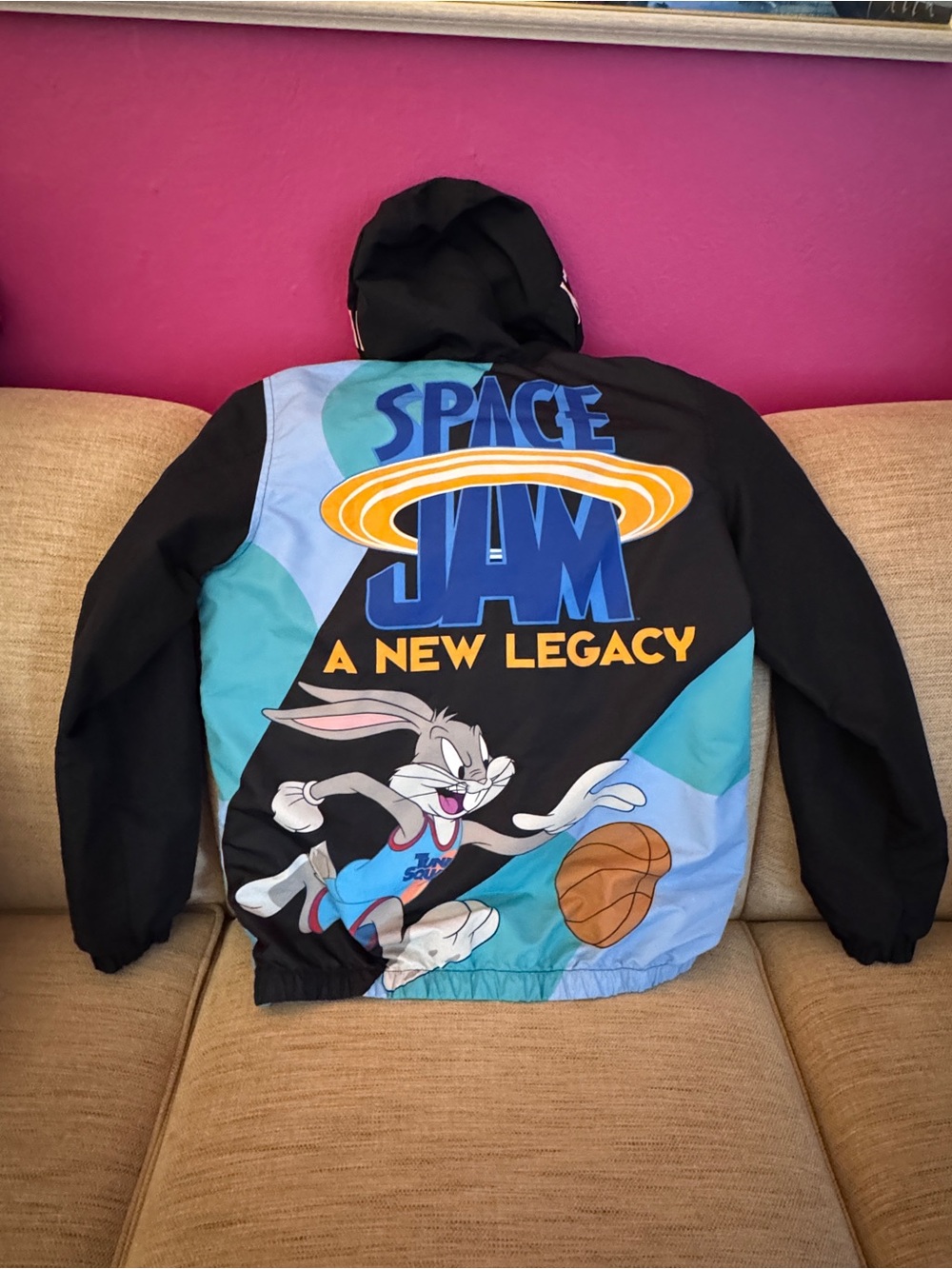 Members Only x Looney Tunes Space Jam 2 Windbreaker